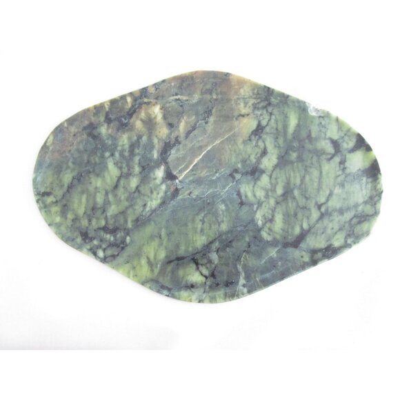 Vintage Asian Jade Teapot Cups and Tray Set in Original Box - Picture 13 of 16